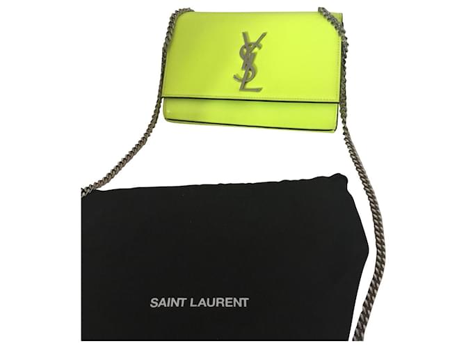 Borsa Kate Yves Saint Laurent Giallo