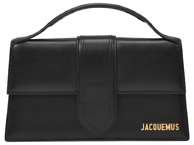 Borsa a tracolla Le Grand Bambino - Jacquemus - Nera - Pelle Nero