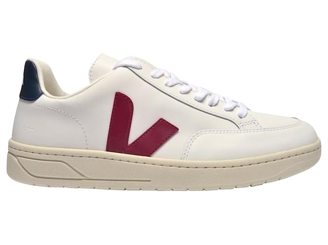 V-12 Sneakers - Veja - Multi - Pelle Bianco