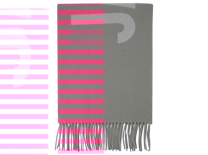 Sciarpa Jacquemus in Lana Rosa