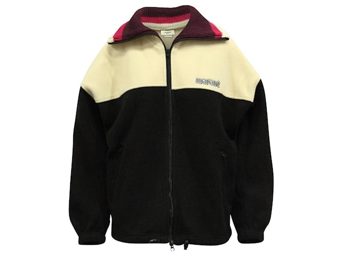 Giacca Oversize Isabel Marant Malti in Pile Poliestere Multicolor Multicolore