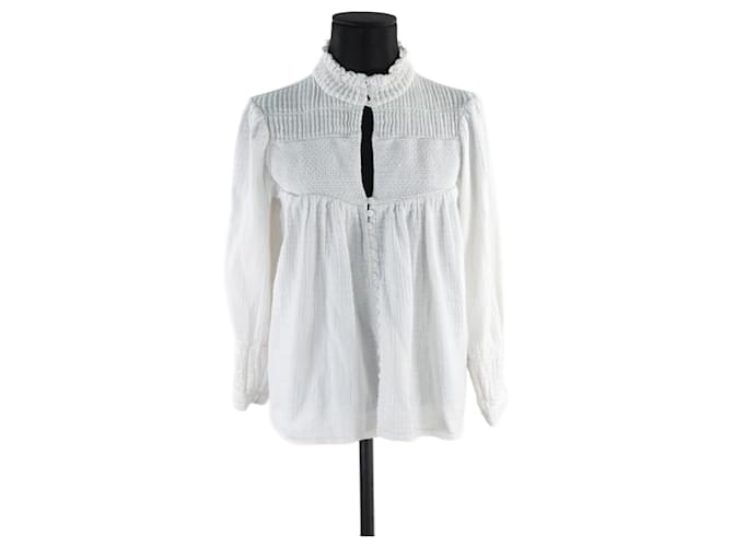 Ba&Sh Top Bash 0 Bianco