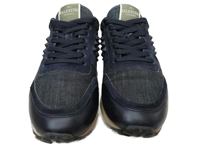 Valentino Garavani Rockrunner Nero Blu navy