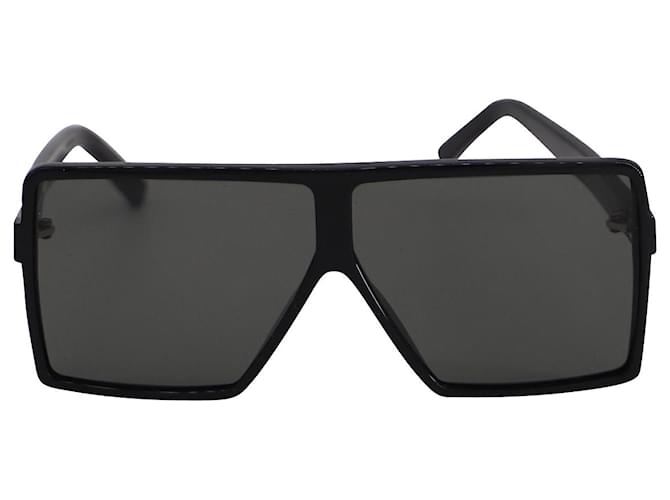 SAINT LAURENT 183 Occhiali da sole Betty Square in acetato nero