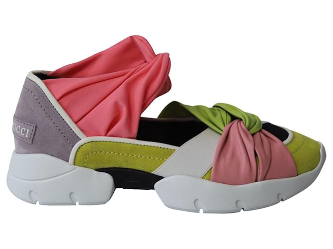 Sneakers Emilio Pucci Knot Leggere in Nylon Multicolor Multicolore