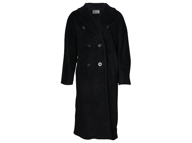 MAX MARA 101801 Cappotto Icon in Lana Nera Nero