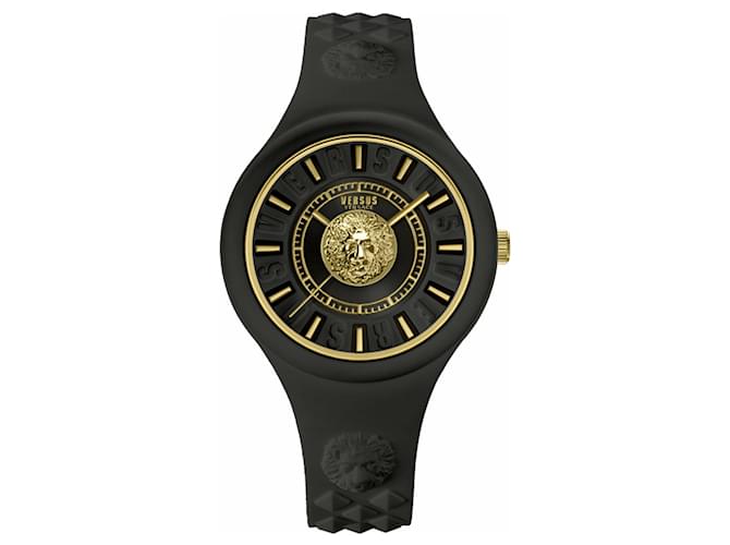 Orologio Versus Versace Fire Island Lion Strap Nero