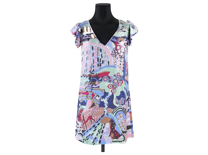 Chloé Abito Chloe 40 Multicolore