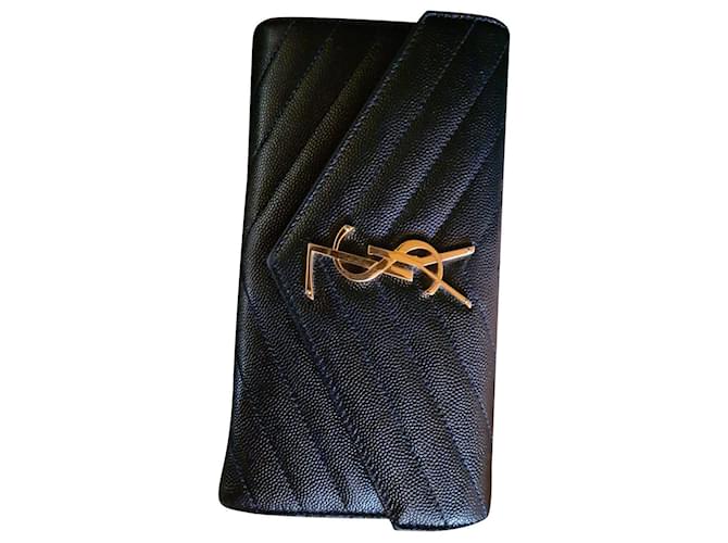 Yves Saint Laurent portafogli Nero