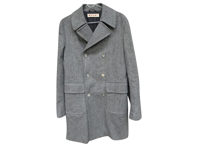 Taglia cappotto Marni 52 Grigio