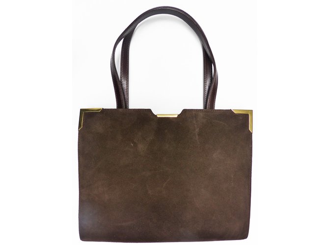 Balmain Borse Marrone