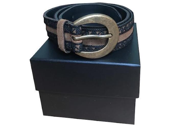 Cintura di Saint Laurent Marrone chiaro