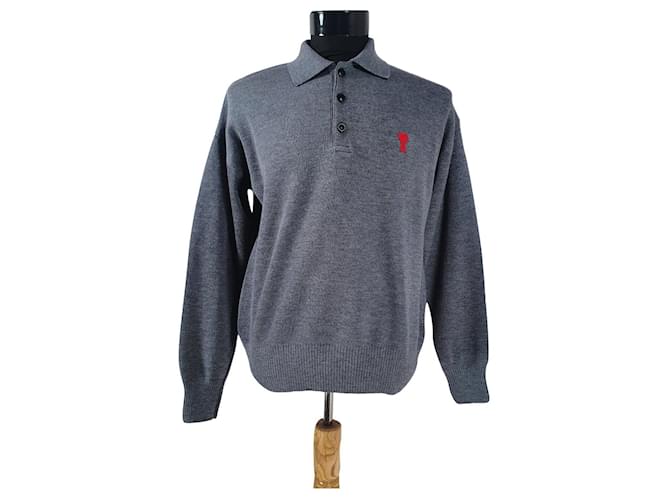 Ami Paris Maglioni Grigio