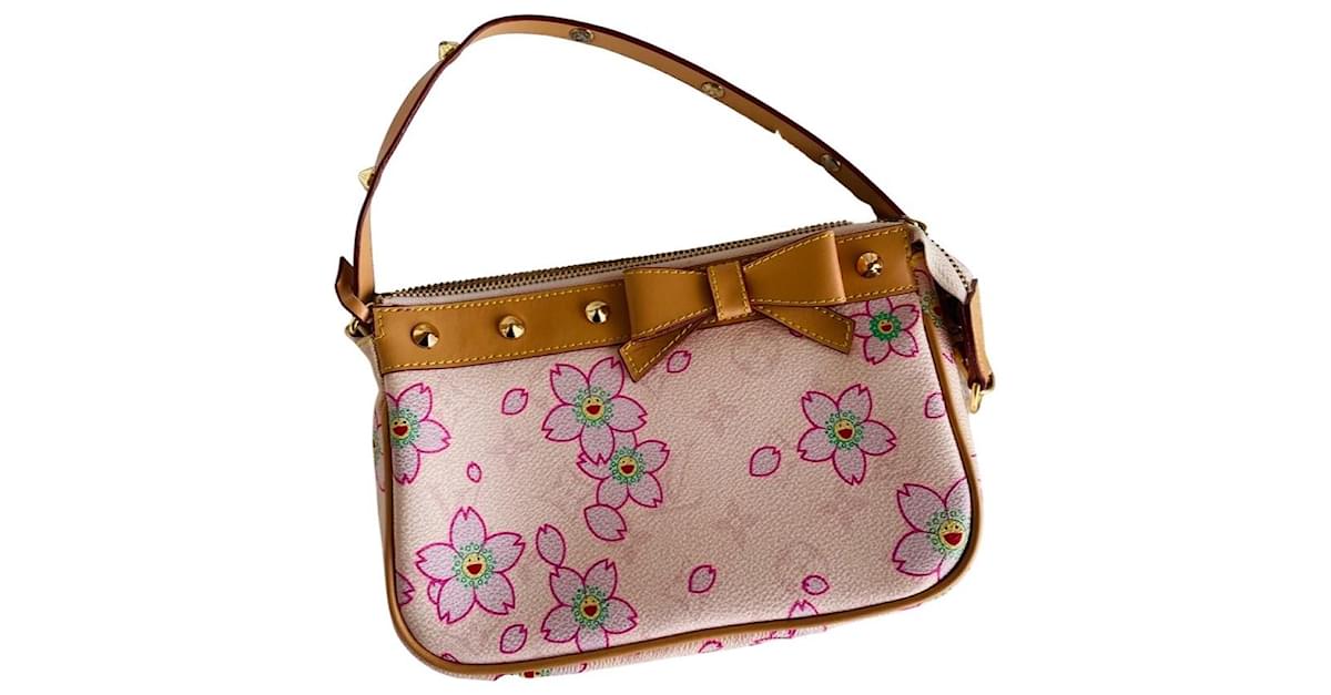 2003 LOUIS VUITTON TAKASHI MURAKAMI Rosa Beige Marrone chiaro