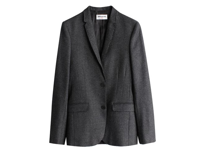 Zadig & Voltaire Giacche blazer Grigio antracite