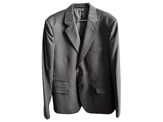 Stella Mc Cartney Giacca blazer sartoriale in lana blu navy