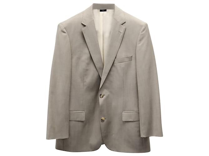 Giacca Hugo Boss in Lana Beige