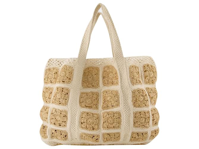Borsa Hobo Nano Moon - Vanessa Bruno - Greige - Pelle Beige