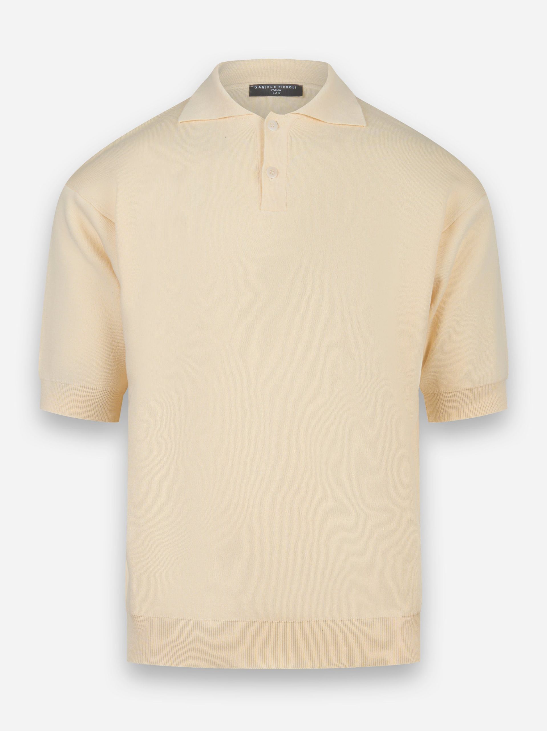 Polo manica corta oversize Bianco