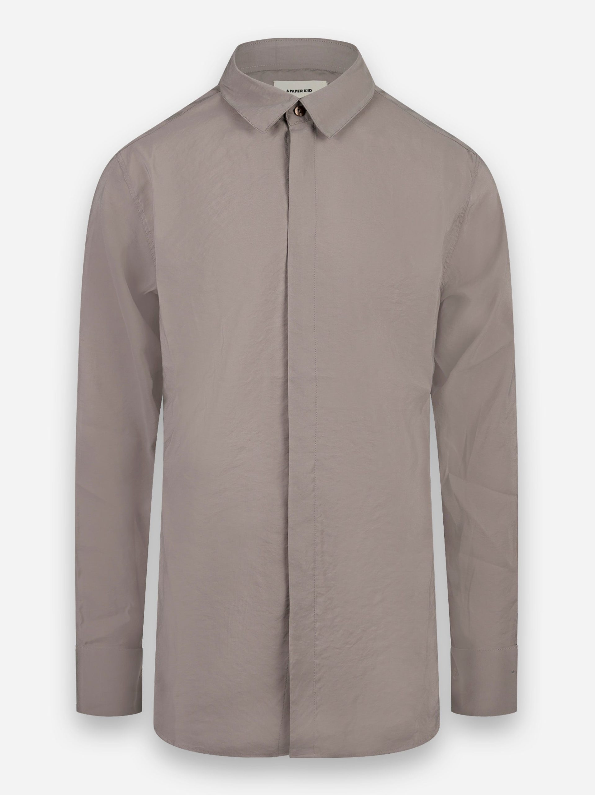 Camicia in modal Beige