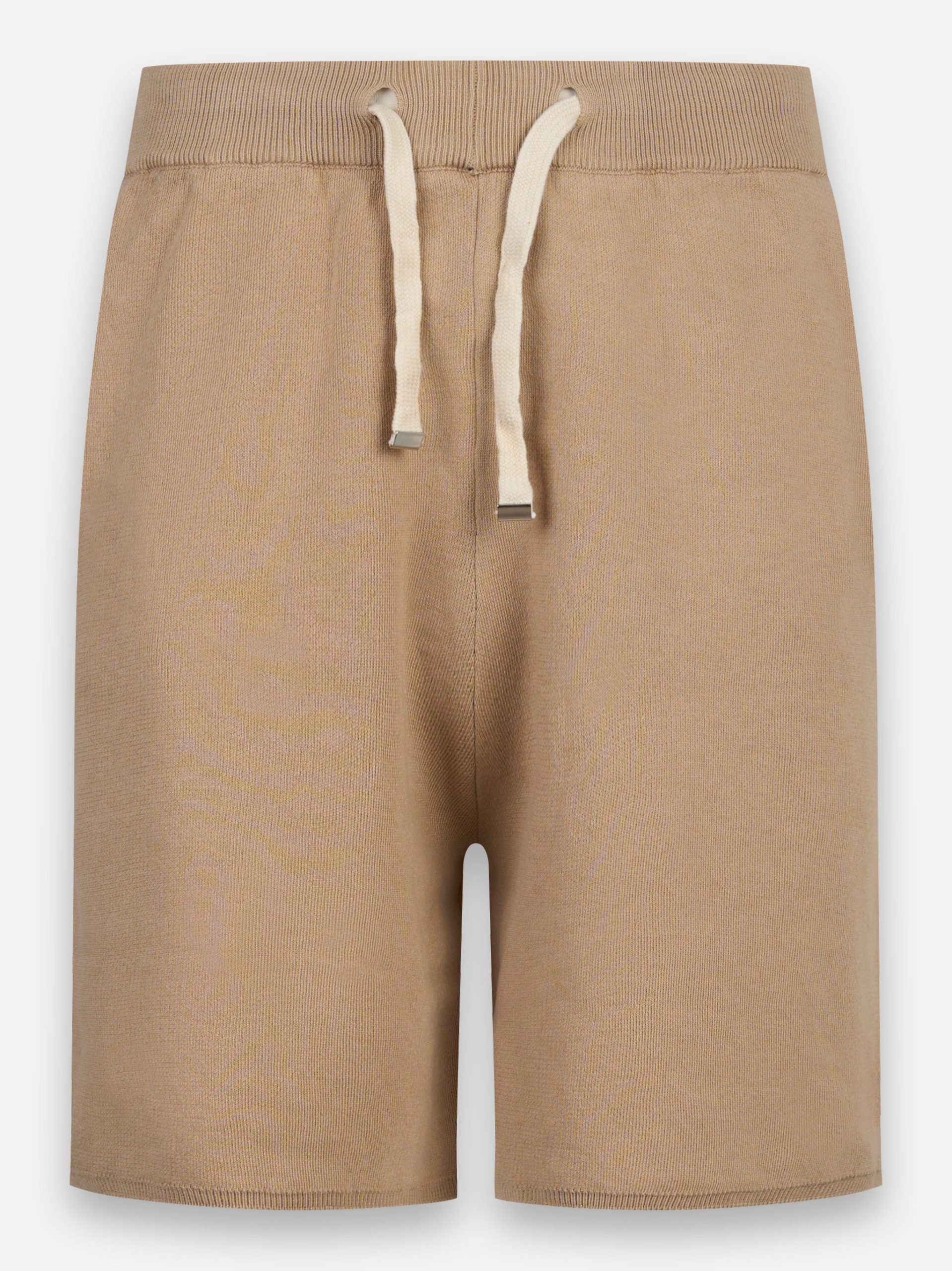 Shorts in cotone Beige