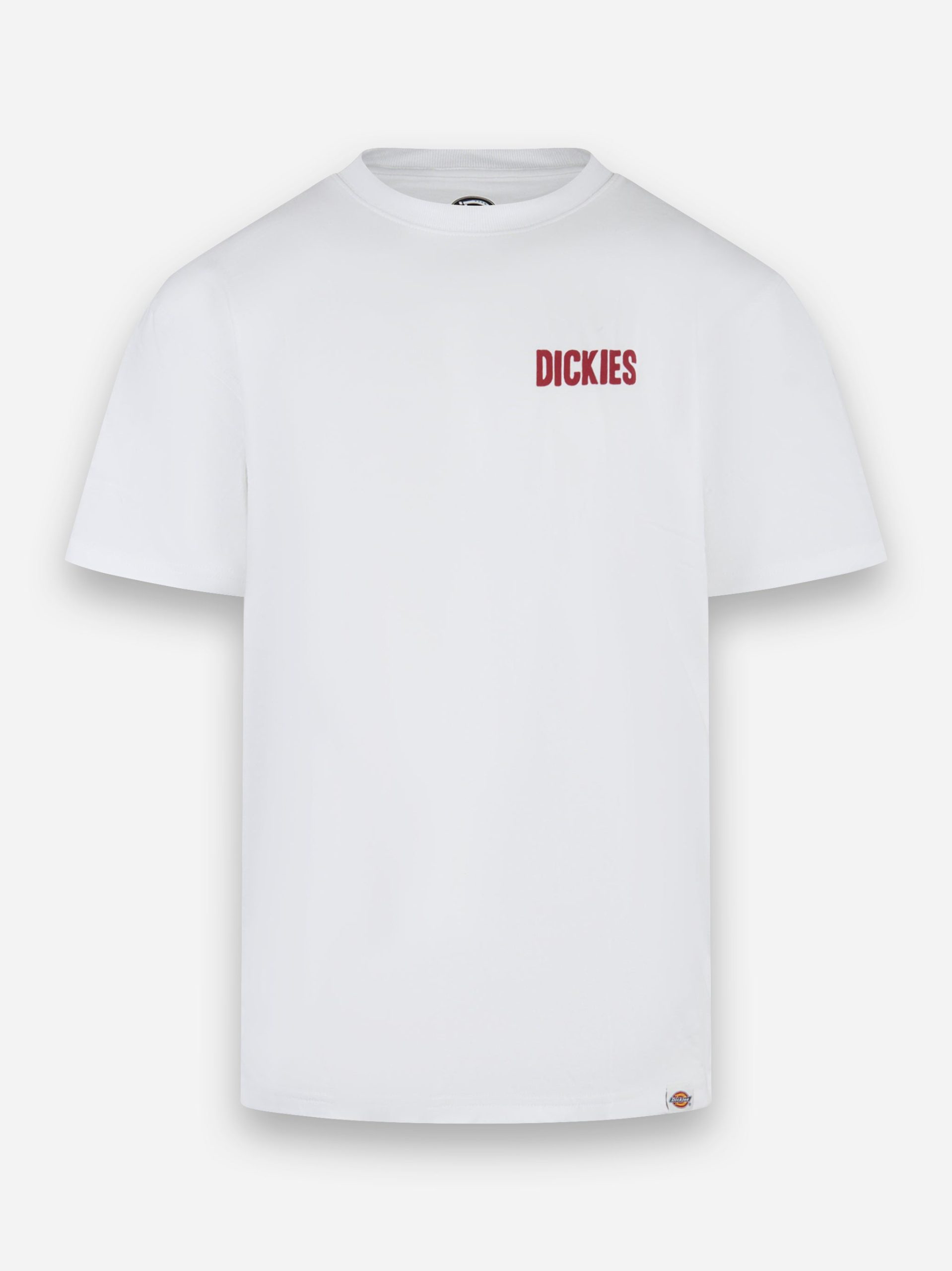 T-shirt manica corta Slacks rally Bianco