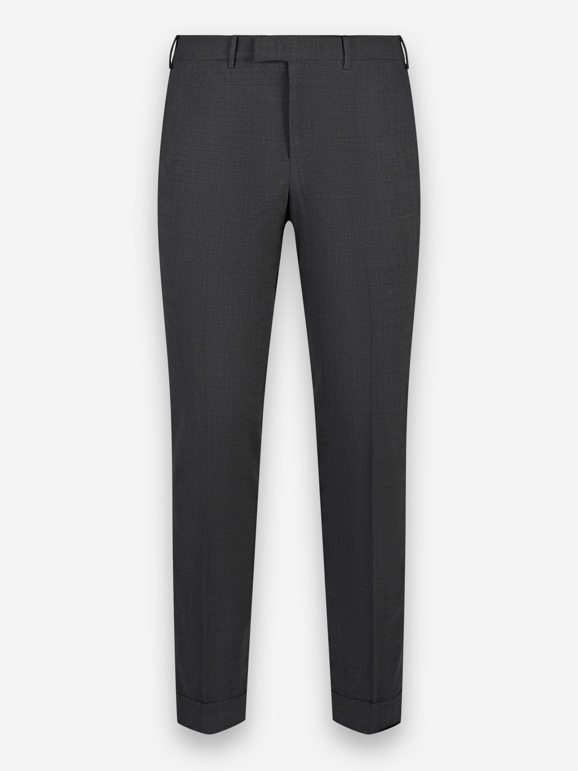 Pantalone slim fit in lana stretch Master Grigio