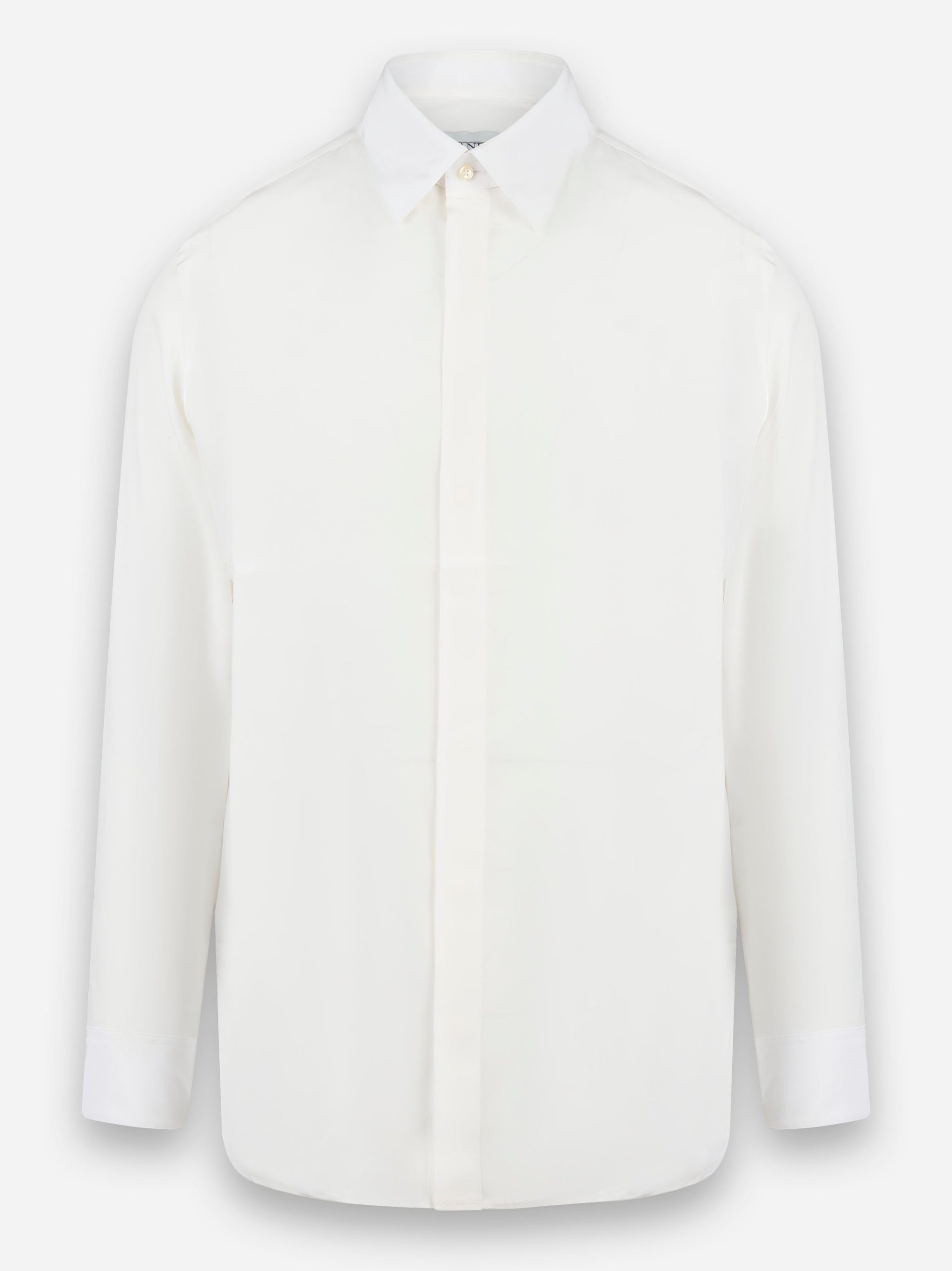 Camica in seta Bianco