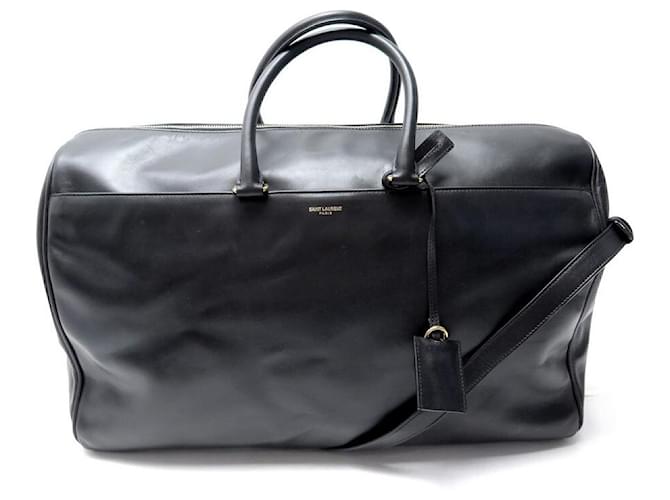 BORSA DA VIAGGIO SAINT LAURENT CLASSIC DUFFLE 326503 Borsa in pelle nera Nero