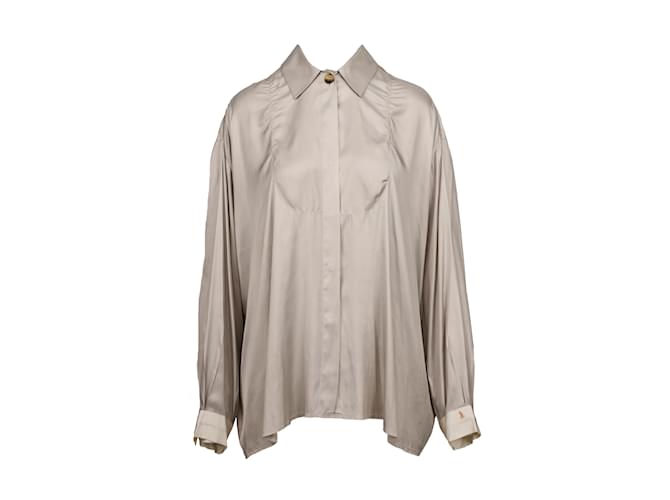 Camicia oversize di Lanvin Grigio