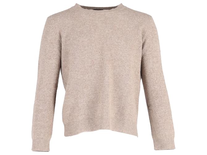 Apc alla.P.C. Maglione ai ferri in lana beige