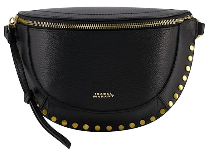 Borsa a tracolla Skano Gz - Isabel Marant - Pelle - Nera Nero