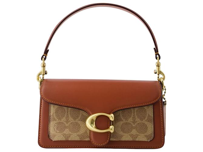 Tabby 20 Hobo Bag - Coach - Pelle - Tan Ruggine Marrone