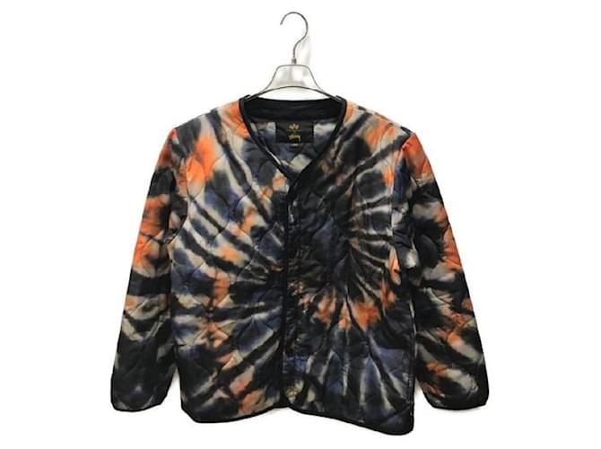 Autre Marque ****STUSSY × ALPHA _ Giacca trapuntata Tie Dye Multicolore