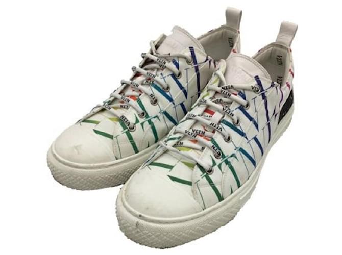 ****VALENTINO GARAVANI Scarpe da ginnastica multicolori Bianco
