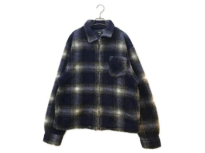 Autre Marque ****Giacca scozzese blu scuro STUSSY Blu navy