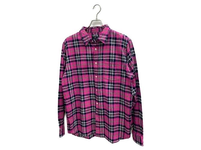 Autre Marque ****Camicia a maniche lunghe in flanella a quadri STUSSY Nero Rosa