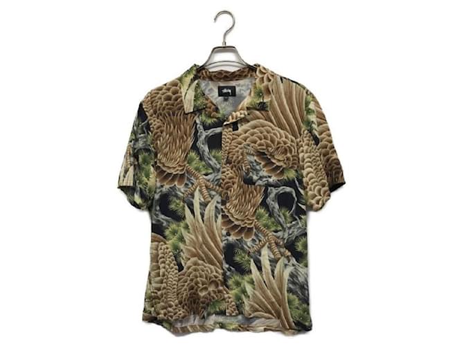 Autre Marque ****Camicia a maniche corte beige STUSSY