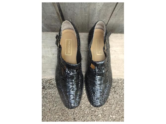 Autre Marque Derby intrecciati di Heyraud 43,5 Nero