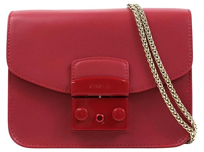 FURLA METROPOLIS Rosso