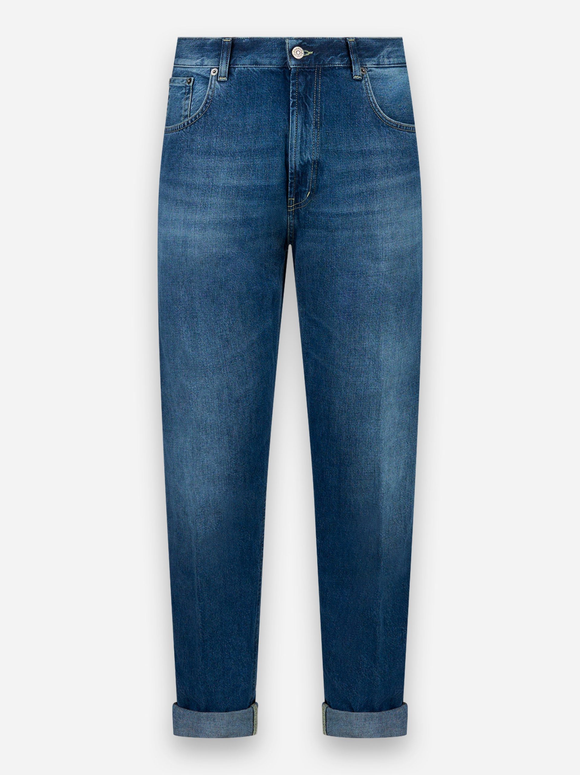 Jeans loose fit Ervin Blu