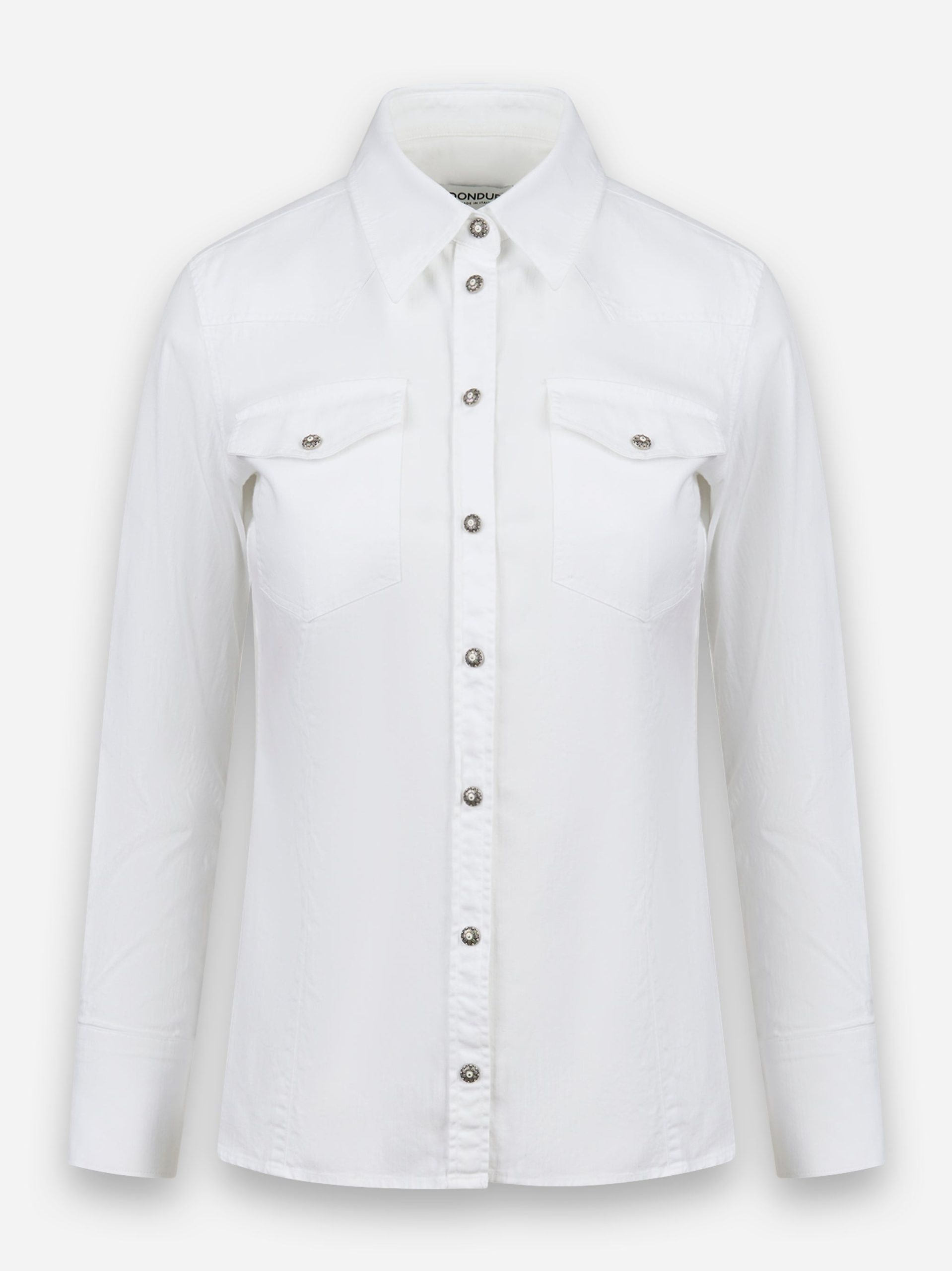 Camicia western Bianco