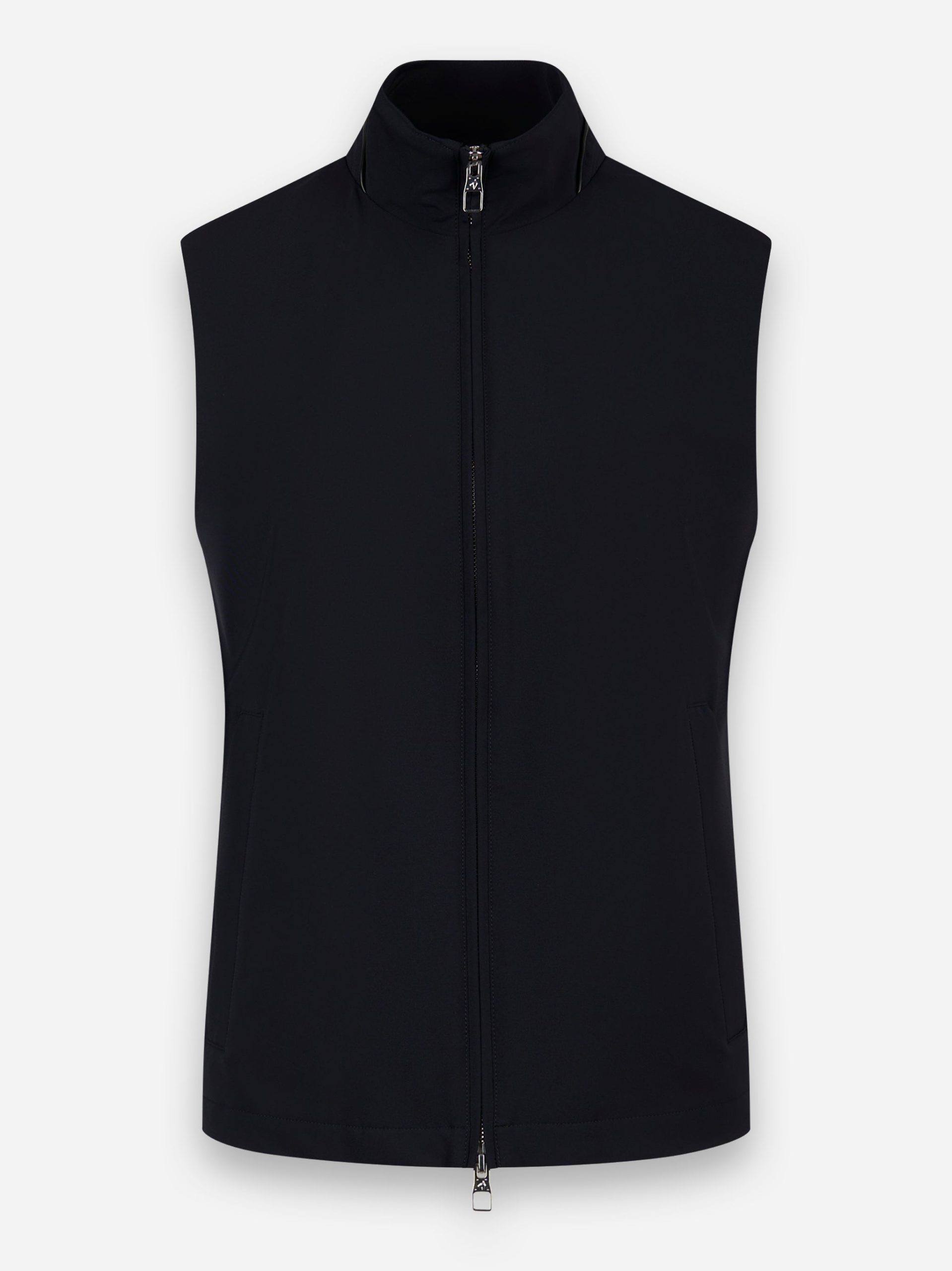 Gilet in nylon stretch Blu
