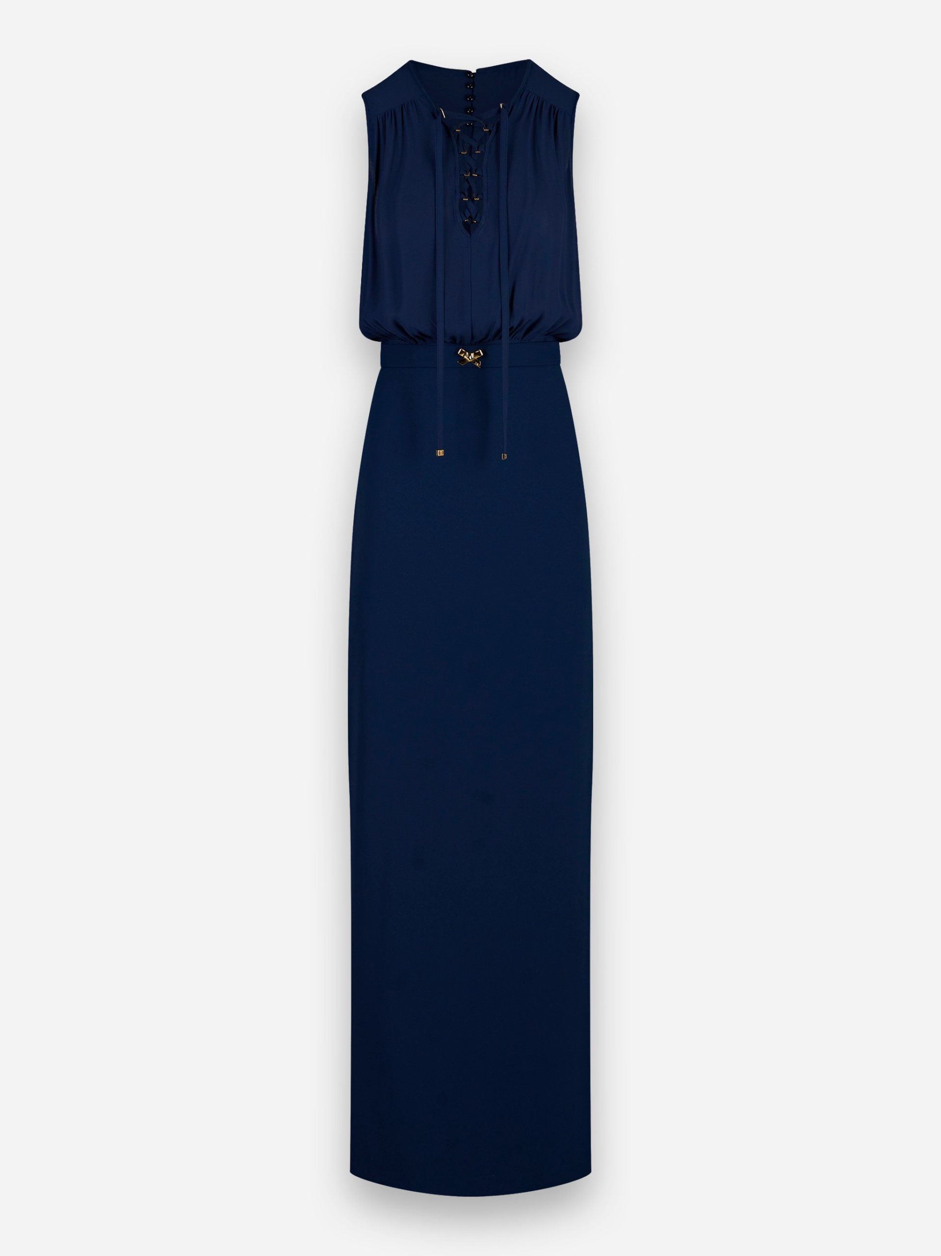 Abito Red Carpet divisibile con intreccio Blu