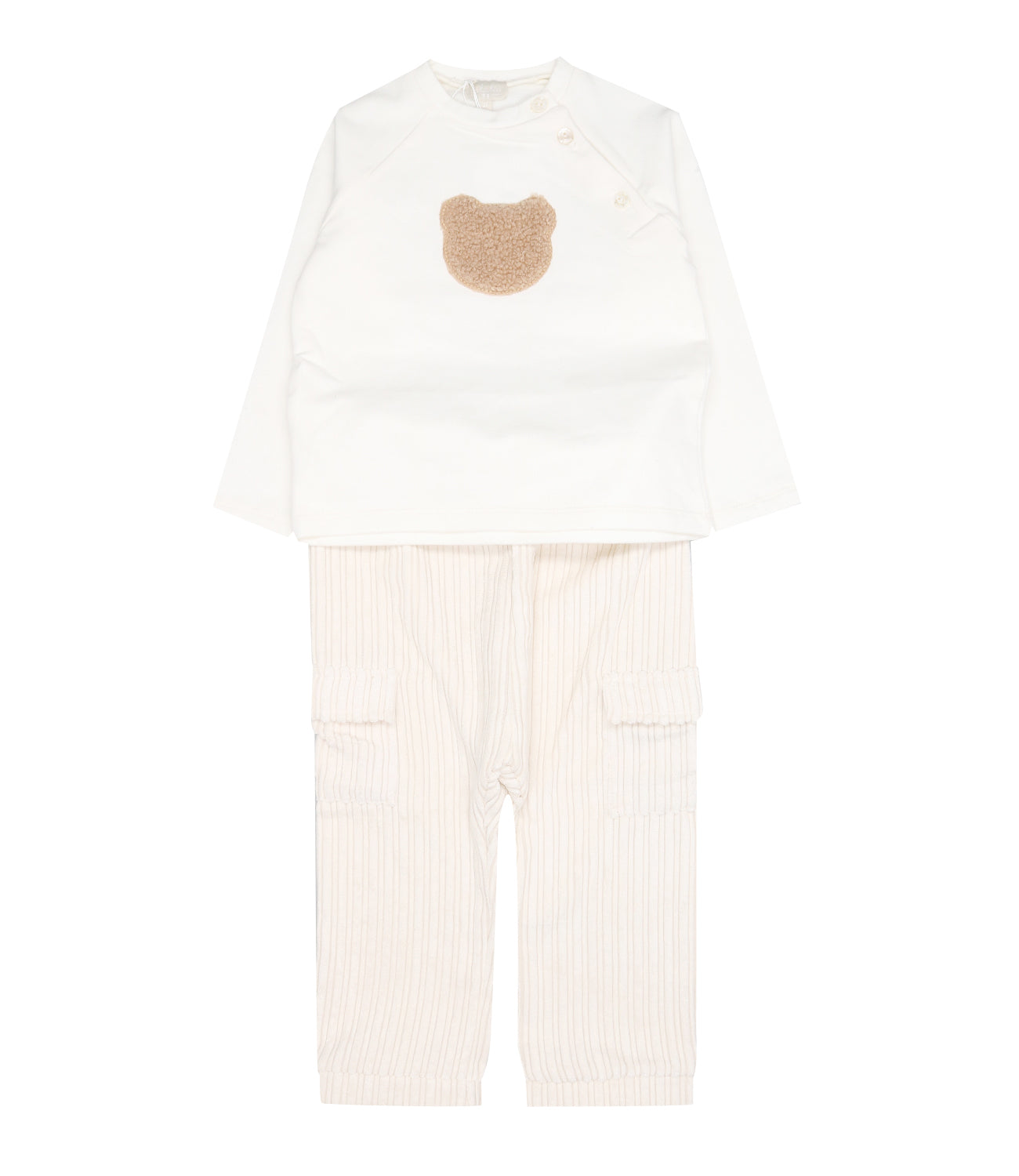 Lalalù | Set Maglia+Pantalone Latte