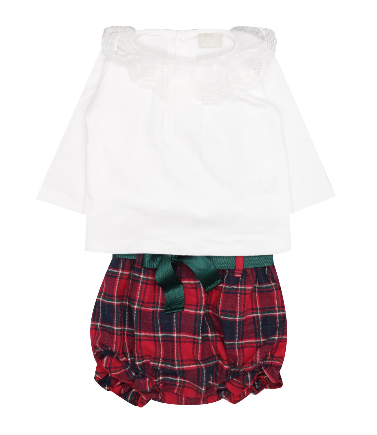 Lalalù | Set Maglia e Pantalone Rosso