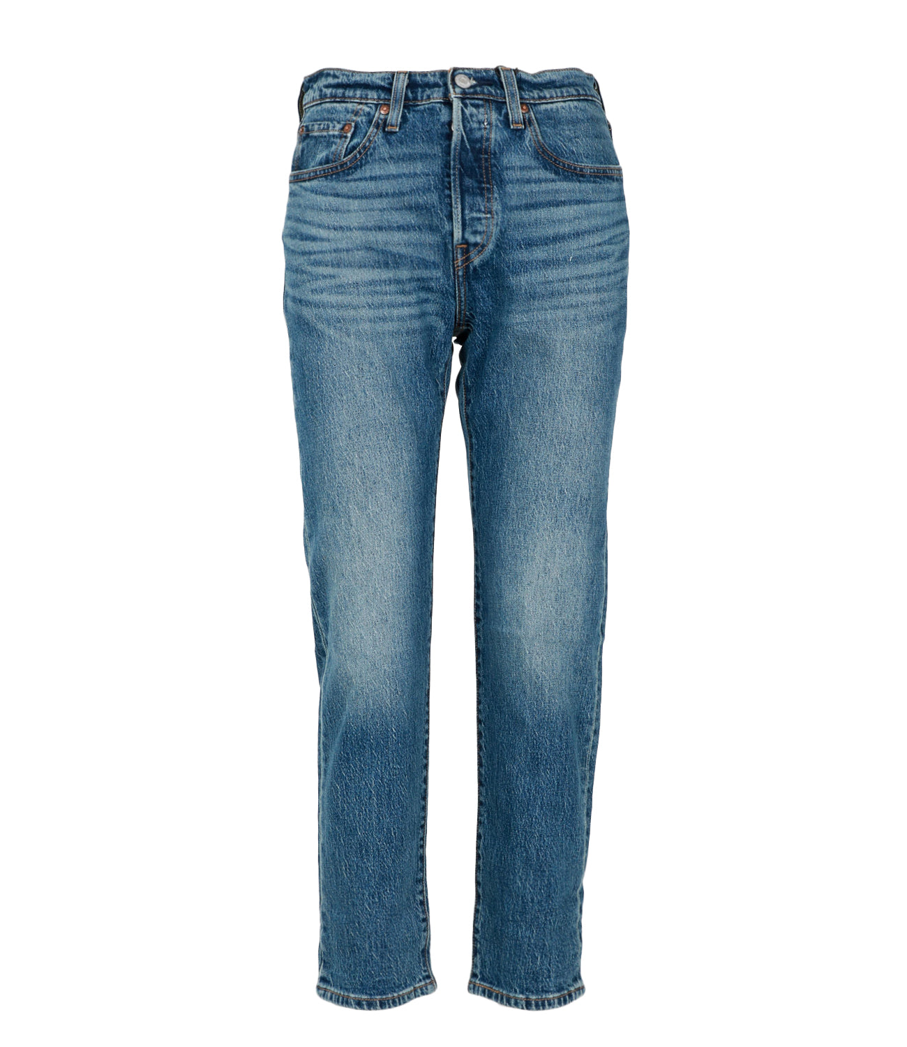 Levis | Jeans 501 Crop Denim medio