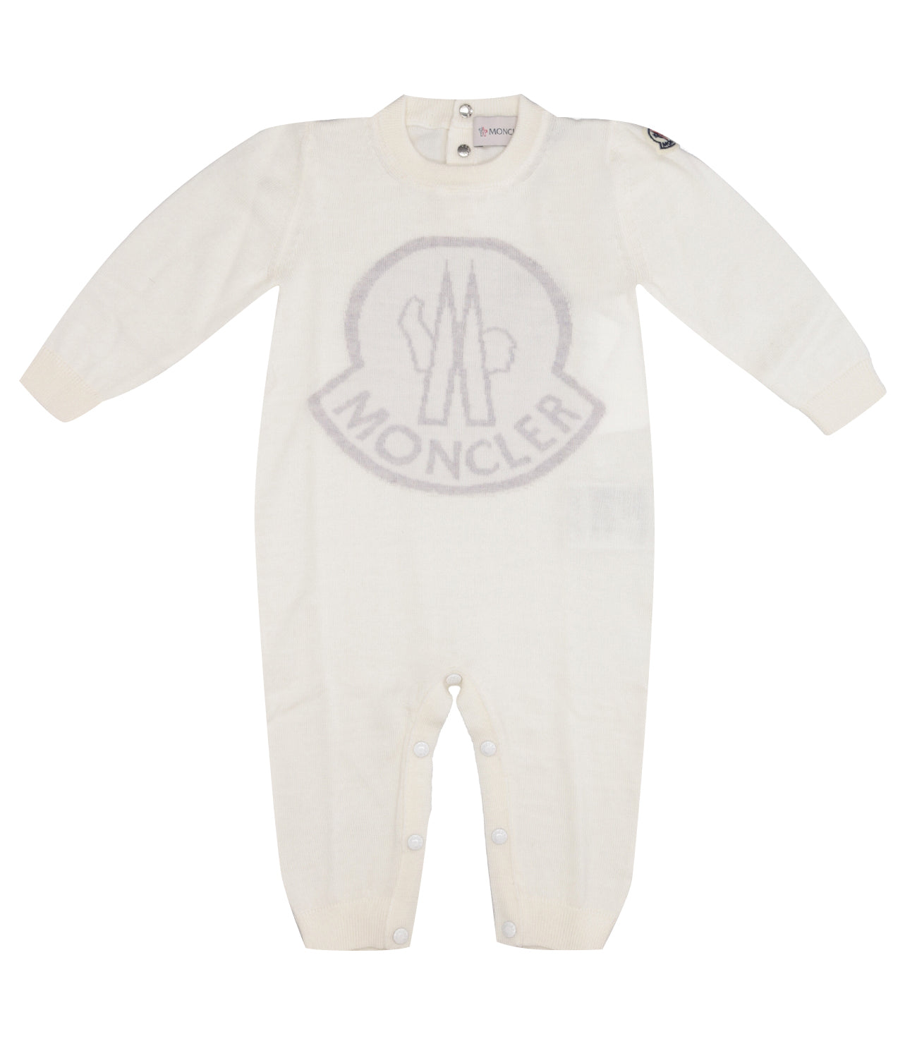 Moncler Junior | Pagliaccetto Panna