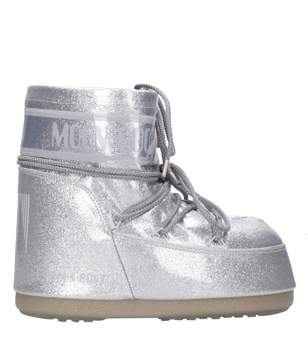 Moon Boot | Tronchetto MB Icon Low Glitter Argento