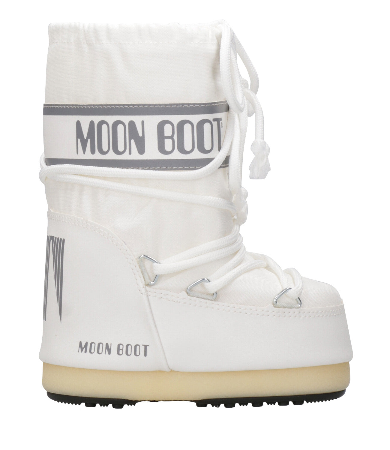 Moon Boot Kids | Stivale Mb Icon Nylon Bianco